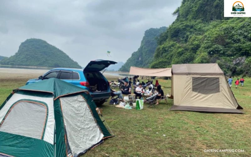 Hồ Tuy Lai - Địa điểm cắm trại bằng ô tô gần Hà Nội siêu chill