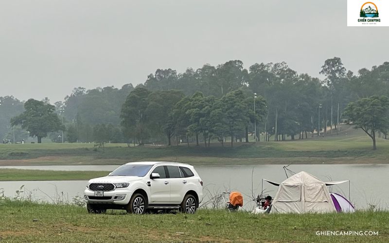 Cắm trại bằng ô tô gần Hà Nội - Camping Đồng Mô
