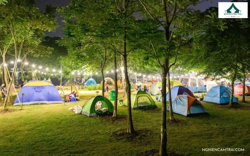 Sơn Tinh Camp cung cấp dịch vụ cắm trại qua đêm tiện lợi