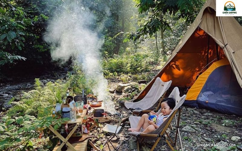 13 khu camping Hải Phòng view đẹp, hot nhất 2025 cho dân xê dịch 18 Núi Voi Xuân Sơn – Cắm trại giữa rừng thiêng cổ thụ