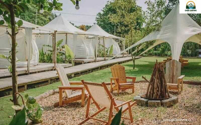 Lạc Glamping - Thiên đường glamping hồ Trị An cực chill