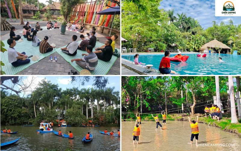 Review Làng Việt Glamping Long Phước, Thủ Đức mới nhất 9 Các hoạt động vui chơi giải trí tại Làng Việt Glamping