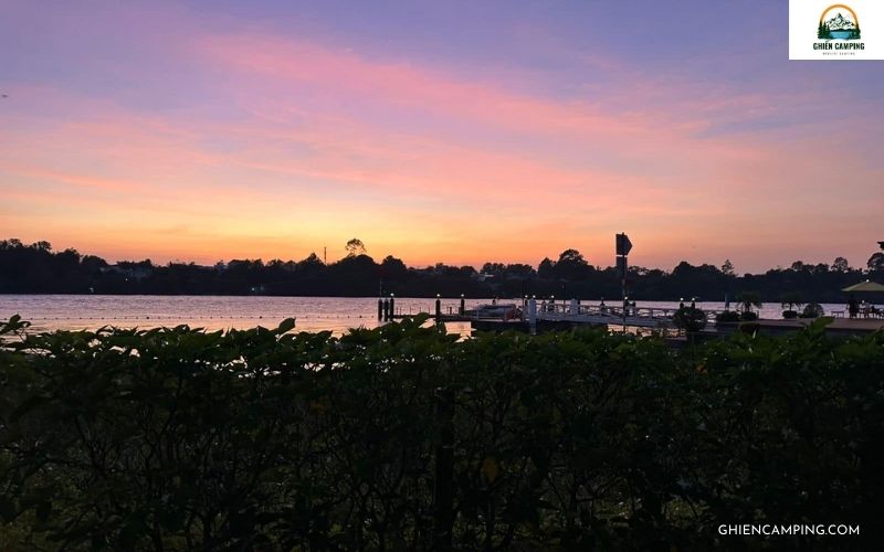 Review The Hammock Glamping Nhơn Trạch, Đồng Nai chi tiết 15 Ngắm bình minh, hoàng hôn thư giãn