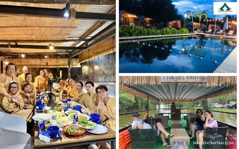 Review TimeOut Island Glamping Resort: Trải nghiệm nghỉ dưỡng độc đáo 9 Các tiện ích chung tại TimeOut Island Glamping Resort