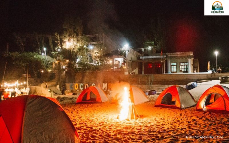 Top 10+ địa điểm cắm trại Quy Nhơn view đẹp, siêu chill 13 CocoCamp Hòn Khô – Điểm cắm trại biển hoang sơ tại Quy Nhơn