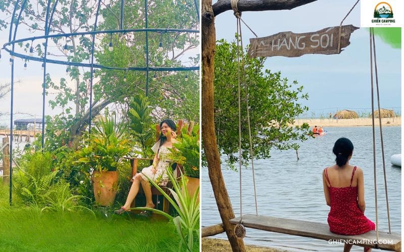 Chụp ảnh sống ảo với hàng trăm view đẹp tại Hang Sói Glamping