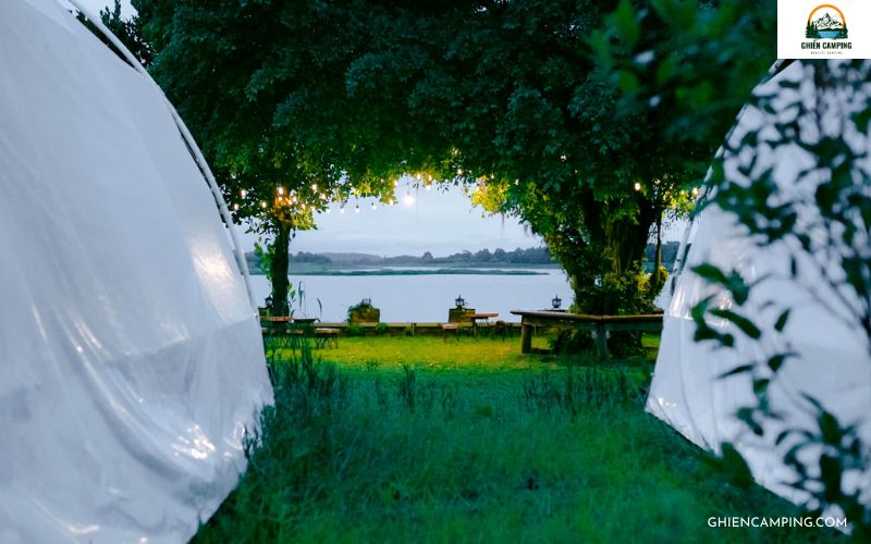 Chiêm ngưỡng khung cảnh tuyệt đẹp tại Hồ Trị An từ napy garden đồng nai