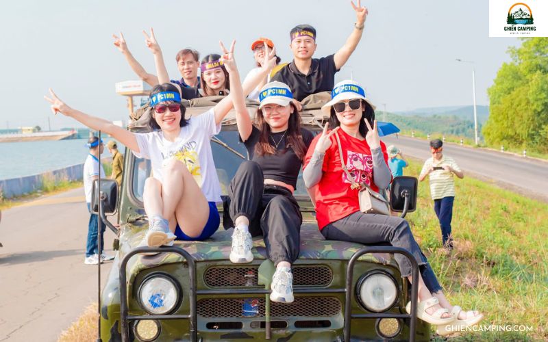 Trải nghiệm các chuyến JEEP thú vị ở Napy Garden