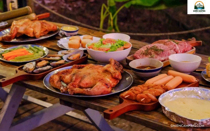 Panorama Glamping Ðịnh Quán – Giá vé, review chi tiết nhất 15 Thưởng thức thực ẩm thực đậm đà hương vị