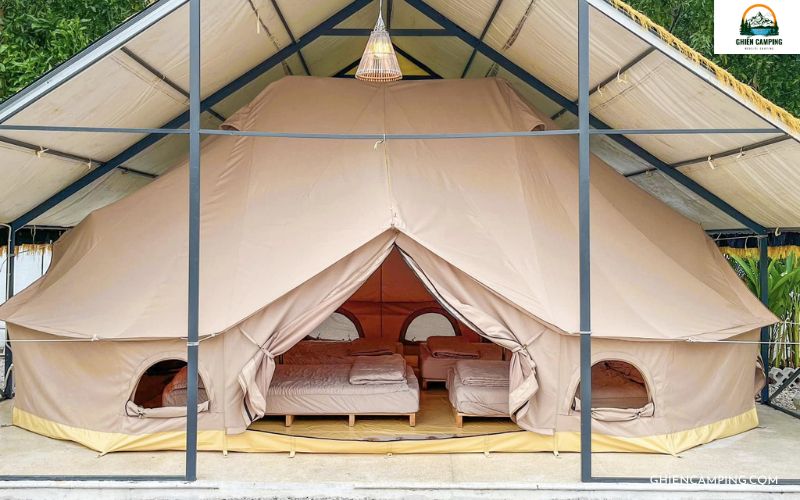 Lều trại cao cấp tại The Oasis Glamping