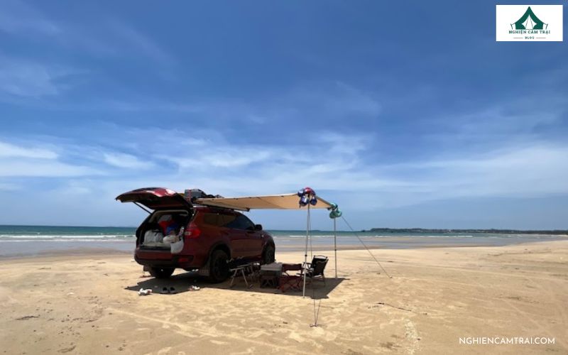 Cắm trại ở bãi biển