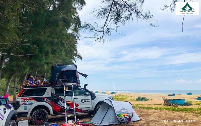 Bí quyết chọn địa hình khi đi cắm trại bằng ô tô