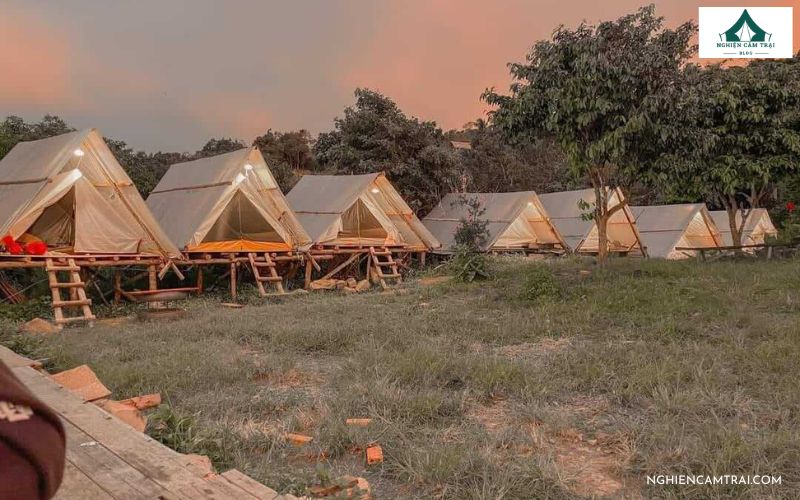 Ghim ngay 5+ điểm cắm trại An Giang gần núi Cấm chill cực đỉnh 8 OTuksa Camp - Khu cắm trại An Giang gần Núi Cấm