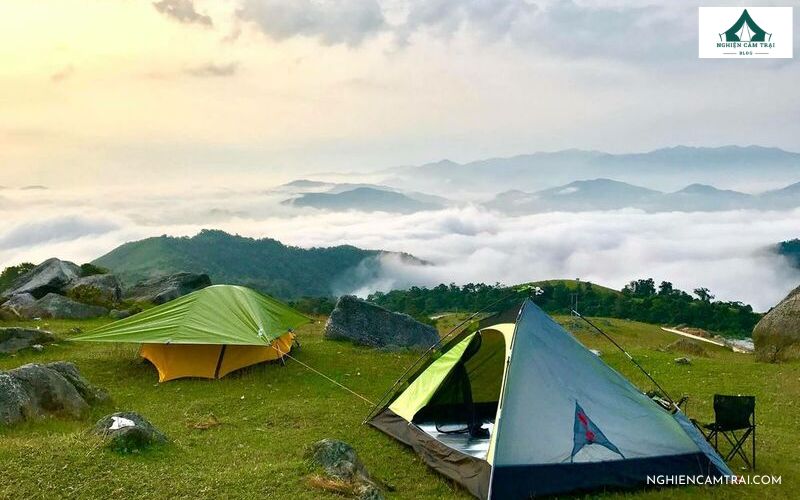Top 5 địa điểm cắm trại Bắc Giang dành cho team mê chill và khám phá 6 Đồng Cao - Địa điểm cắm trại Bắc Giang hot nhất hiện nay
