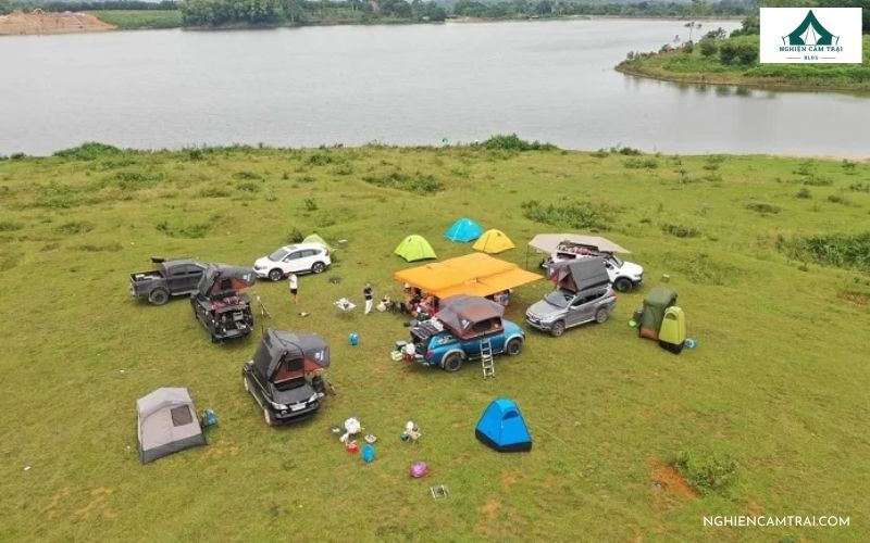 Top 5 địa điểm cắm trại câu cá gần Hà Nội lý tưởng cho cuối tuần 8 Hồ Đồng Chanh – Lương Sơn, Hòa Bình