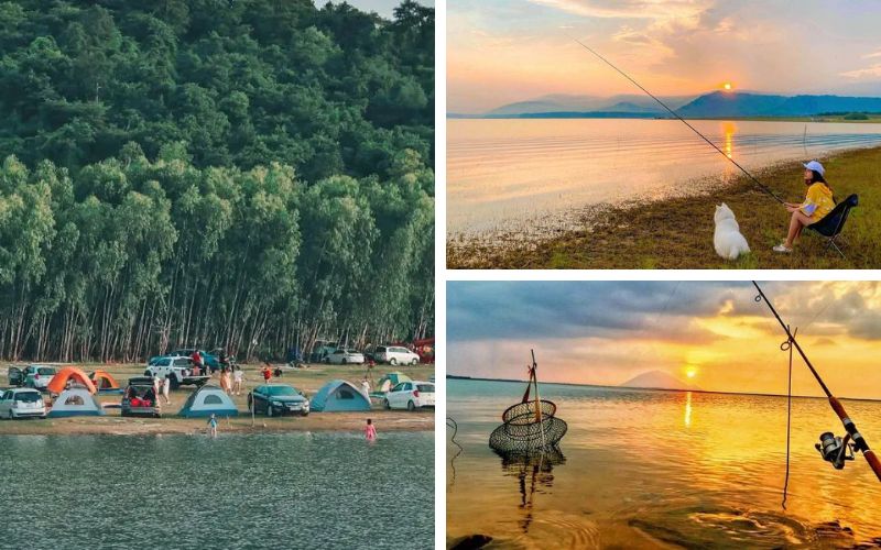 Top 10 địa điểm cắm trại câu cá gần Sài Gòn cuối tuần thư giãn 12 Cắm trại câu cá tại Hồ Dầu Tiếng