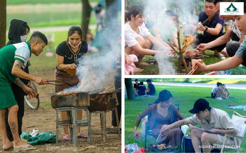 Cắm trại công viên Yên Sở: Hướng dẫn chi tiết từ A-Z 15 Tiệc nướng BBQ ngoài trời đầy hấp dẫn