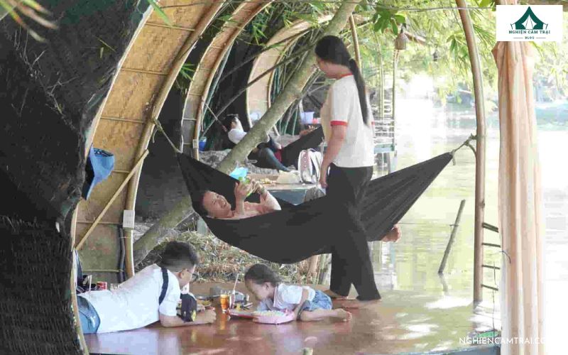 Cắm trại ở Vườn Tre Tư Sang