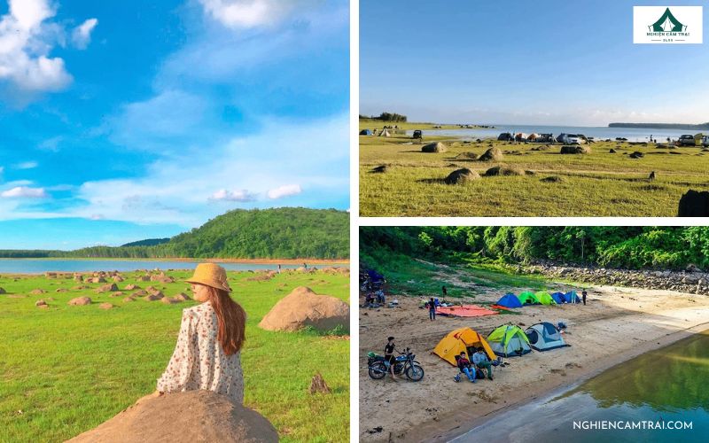 Review cắm trại Hồ Dầu Tiếng – Chill Bên Hồ Hoang Sơ Gần Sài Gòn 11 Bãi đá trứng