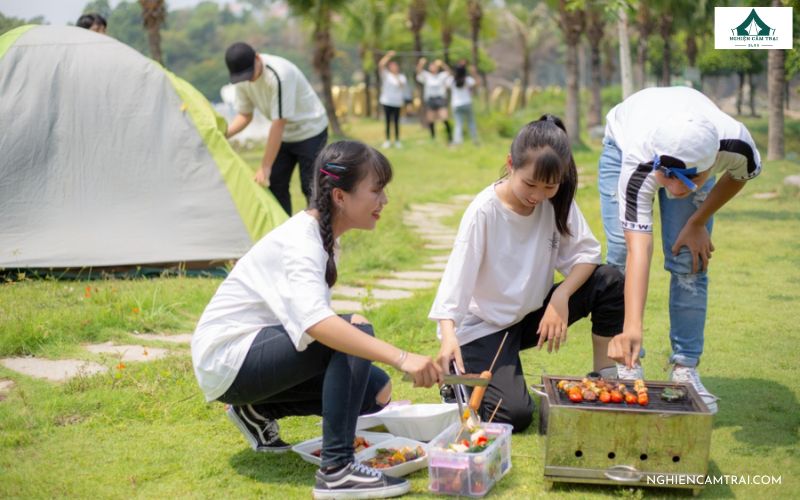 Cắm trại khu du lịch Bửu Long và tiệc nướng BBQ ngoài trời