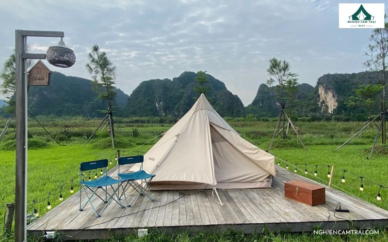 Top 5 địa điểm cắm trại Ninh Bình nổi tiếng, đẹp như tranh vẽ 6 Chill Cùng Nắng - Địa điểm cắm trại Ninh Bình gần trung tâm