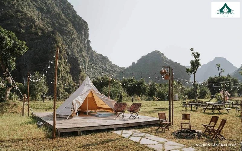 Khu cắm trại Chill Cùng Nắng Ninh Bình