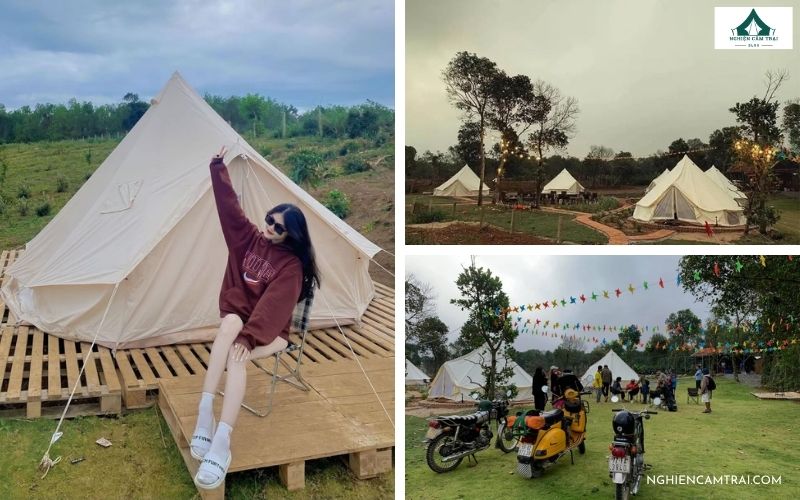 Camping ở cao nguyên Vân Hòa