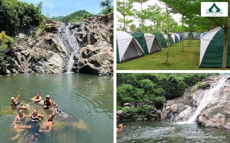 Suối Mơ - Khu camping nổi tiếng ở Đại Lộc với nhiều thác nước và cảnh sắc hoang sơ