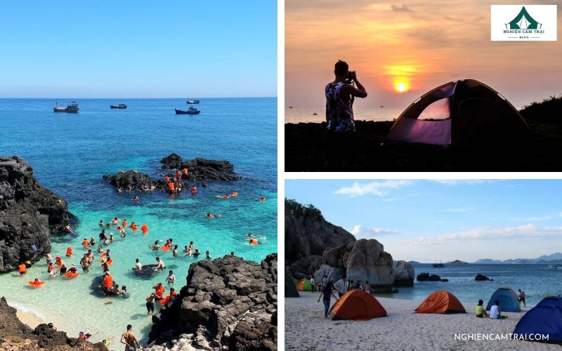 Top 7+ địa điểm cắm trại Quảng Ngãi view đẹp, cực chill 12 Cắm trại Quảng Ngãi tại đảo Bé – An Bình