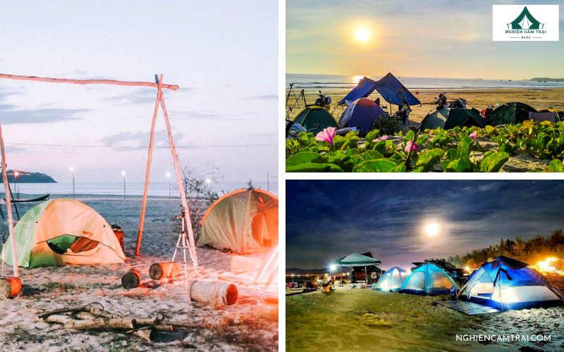 Top 7+ địa điểm cắm trại Quảng Ngãi view đẹp, cực chill 13 Biển Khe Hai - Cawsm traij Quảng Ngãi gần vịnh Dung Quất