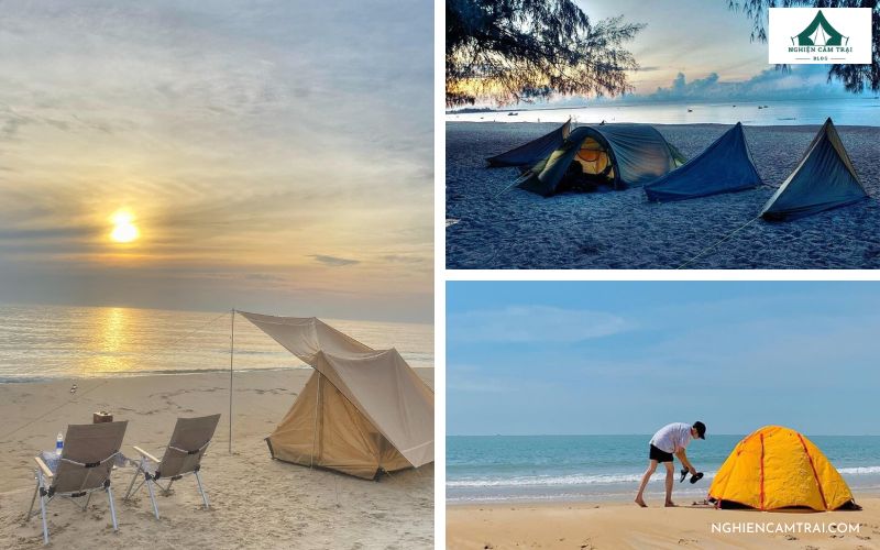 Top 12 điểm cắm trại Quảng Trị đẹp hoang sơ, chill nhất hiện nay 25 Trải nghiệm làng chài và camping Bãi biển Gia Đẳng