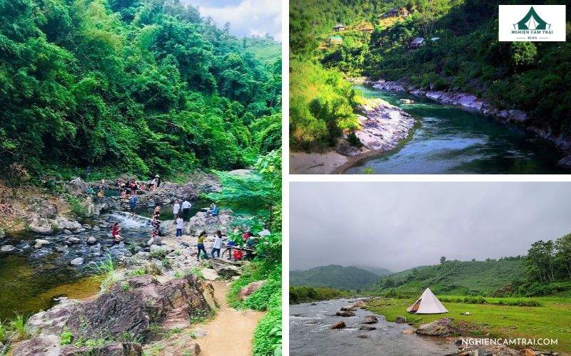 Top 12 điểm cắm trại Quảng Trị đẹp hoang sơ, chill nhất hiện nay 18 Cắm trại thư giãn tại suối nước nóng Klu Quảng Trị