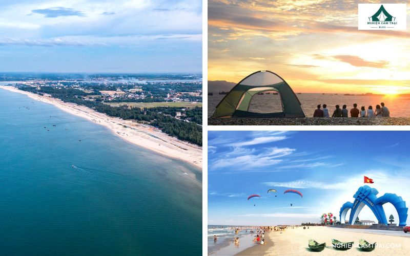 Top 12 điểm cắm trại Quảng Trị đẹp hoang sơ, chill nhất hiện nay 19 Bãi biển Cửa Việt – Địa điểm cắm trại mùa hè tại Quảng Trị