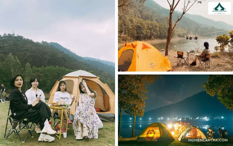 6+ Địa điểm cắm trại Sóc Sơn lý tưởng siêu đẹp, cực chill 8 Cắm trại Sóc Sơn tại Hồ Đông Quan