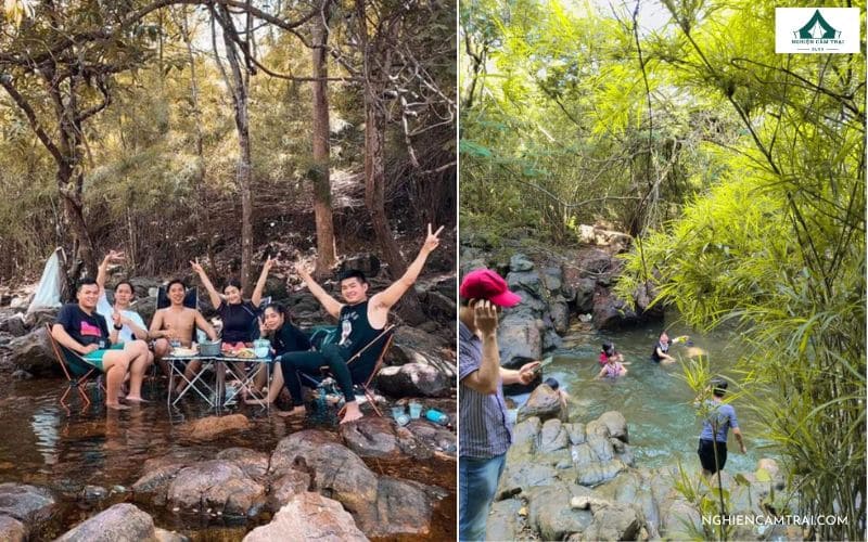 Kinh nghiệm đi cắm trại Suối Trúc hồ Dầu Tiếng