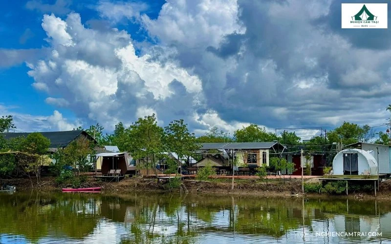 Camping Cần Giờ ở đâu đẹp, chill? Gợi ý 10 địa điểm nổi bật 24 Khung cảnh thơ mộng tại khu cắm trại bên Cồn