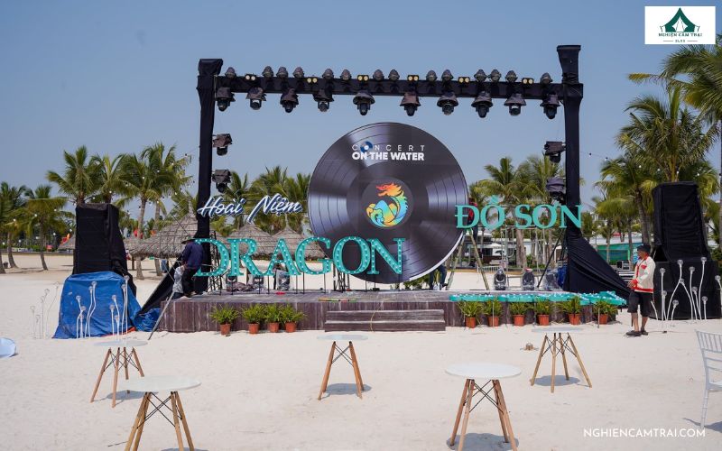 Nhiều sự kiện âm nhạc hấp dẫn được tổ chức tại Glamping Dragon Beach Đồi Rồng Đồ Sơn 