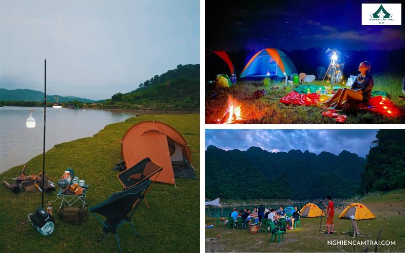Na Hang Camping trở thành điểm cắm trại được nhiều bạn trẻ yêu thích ở Tuyên Quang