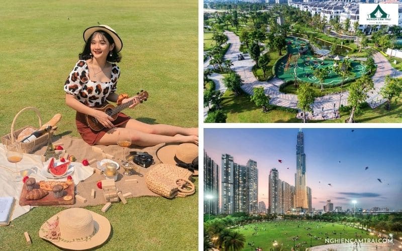 5+ công viên cắm trại TPHCM cực chill, lý tưởng cho cuối tuần 8 Công viên Vinhomes Central Park là điểm cắm trại picnic thú vị ở TPHCM