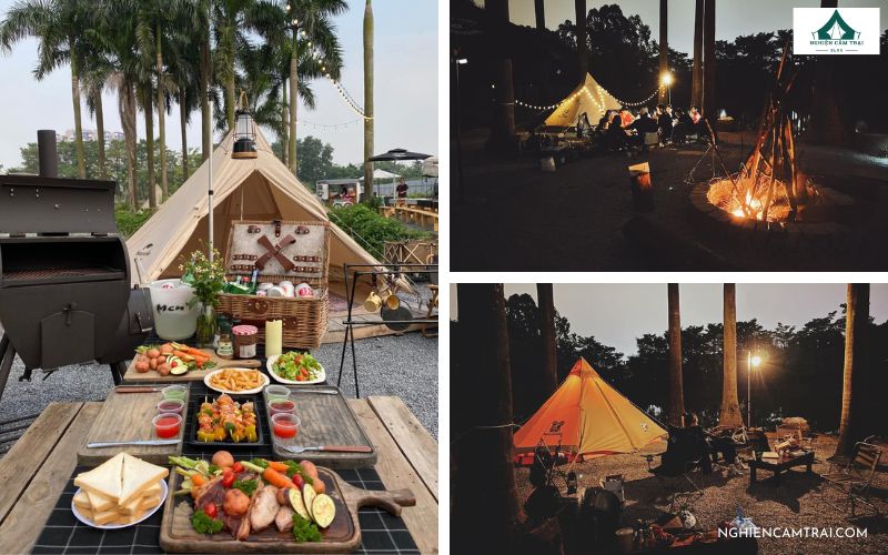 Check-in ngay 5+ địa điểm cắm trại Long Biên hot nhất hiện nay 8 Khu cắm trại Long Biên Vietgangz Glamping Club được nhiều bạn trẻ yêu thích