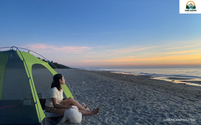 Top 10 địa điểm cắm trại miền Tây view sông nước cực chill 20 Cắm trại ở bãi biển Khai Long, Cà Mau
