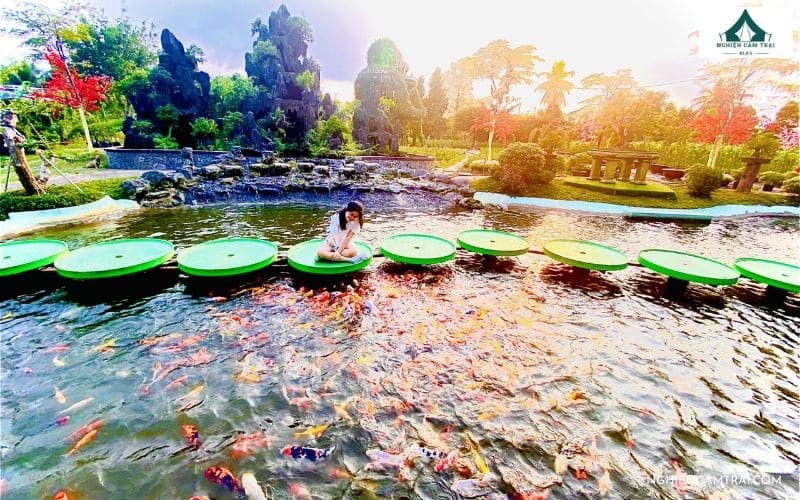 Top 10 địa điểm cắm trại miền Tây view sông nước cực chill 12 Khu du lịch hoa kiểng Sa Đéc