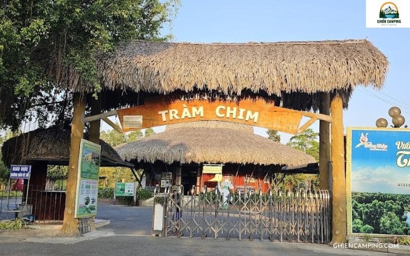 Top 10 địa điểm cắm trại miền Tây view sông nước cực chill 16 Vườn quốc gia Tràm Chim - Đồng Tháp