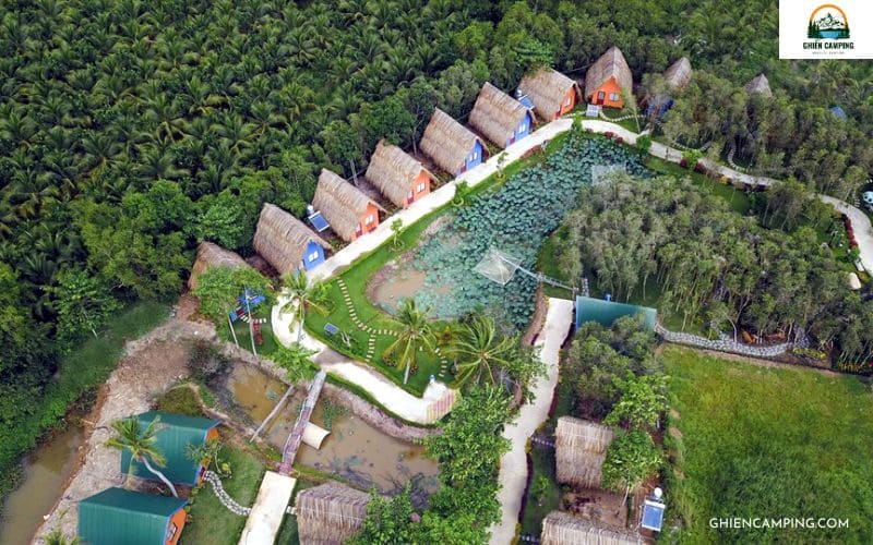 Top 10 địa điểm cắm trại miền Tây view sông nước cực chill 18 Cắm trại ở Khu du lịch sinh thái Hoàng Hảo