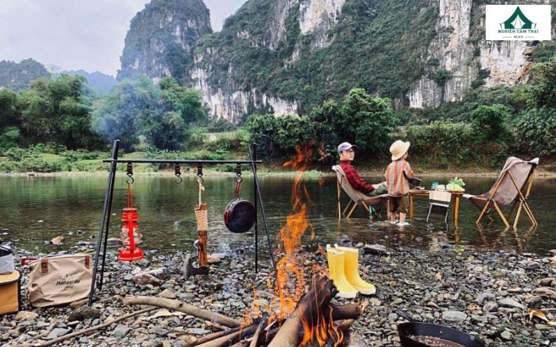 Review khu cắm trại ATK, Lương Sơn: Giá rẻ, view chill 7 Khu cắm trại ATK Lương Sơn Hòa Bình