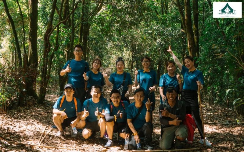 Review khu cắm trại ATK, Lương Sơn: Giá rẻ, view chill 12 Tổ chức trò chơi tập thể, team building ngoài trời tại khu cắm trại ATK