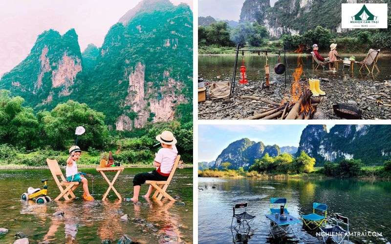 Top 10 khu cắm trại có suối gần Hà Nội đẹp và dễ di chuyển 20 Sông Bôi cắm trại có suối gần Hà Nội