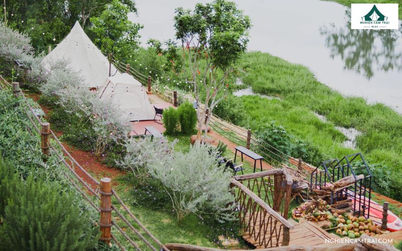 Nhiên Garden - Khu cắm trại Đắk Lắk mang hơi thở yên bình ngay trong lòng thành phố