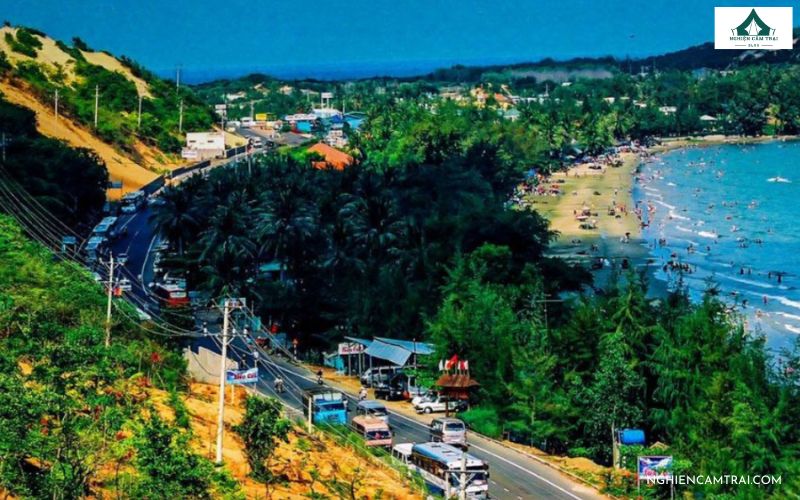 Hướng dẫn di chuyển đến khu cắm trại Hòn Rơm Mũi Né