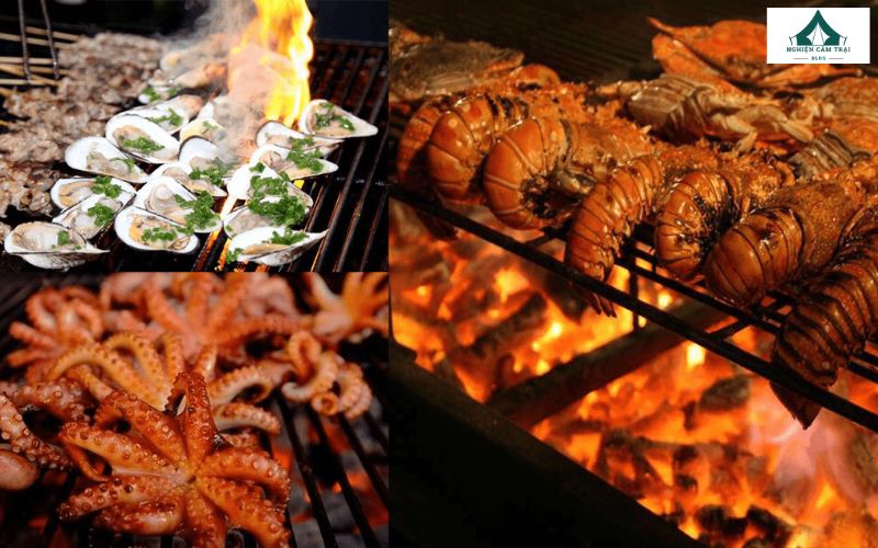 Cắm trại Long Hải: Kinh nghiệm cắm trại A - Z cho người mới 16 Thưởng thức ẩm thực biển tươi ngon